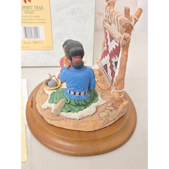 The Native American Heritage Collection Navajo Spirit Trail Figurine Pachini - Picture 2 of 5